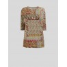 ETRO - T-Shirt in Jersey con Stampa  Patchwork - Fantasia