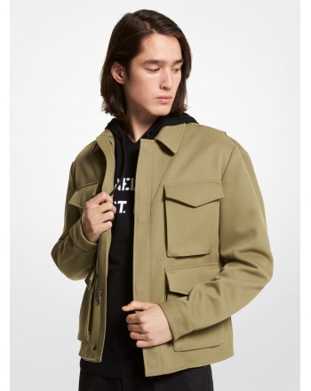 MICHAEL by MICHAEL KORS - Multi pocket jacket in twill - Olive Smoky