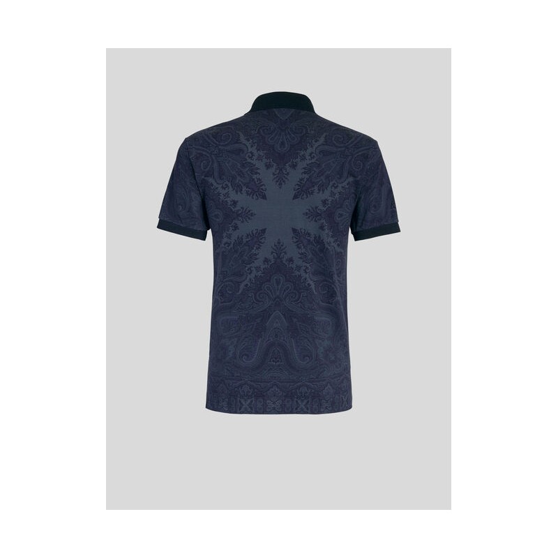 ETRO - Paisley patterned polo shirt - Multicolor