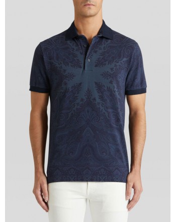 ETRO - Paisley patterned polo shirt - Multicolor