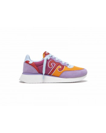 WUSHU - Master sport sneakers - Orange / purple