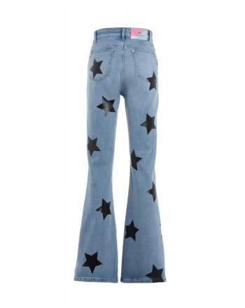 CHIARA FERRAGNI - Eye Star Bell Jeans - Indigo