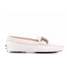 TOD'S - Gums Loafers with Chain - White