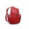 LOVE MOSCHINO - PEACE Patch Backpack - Red
