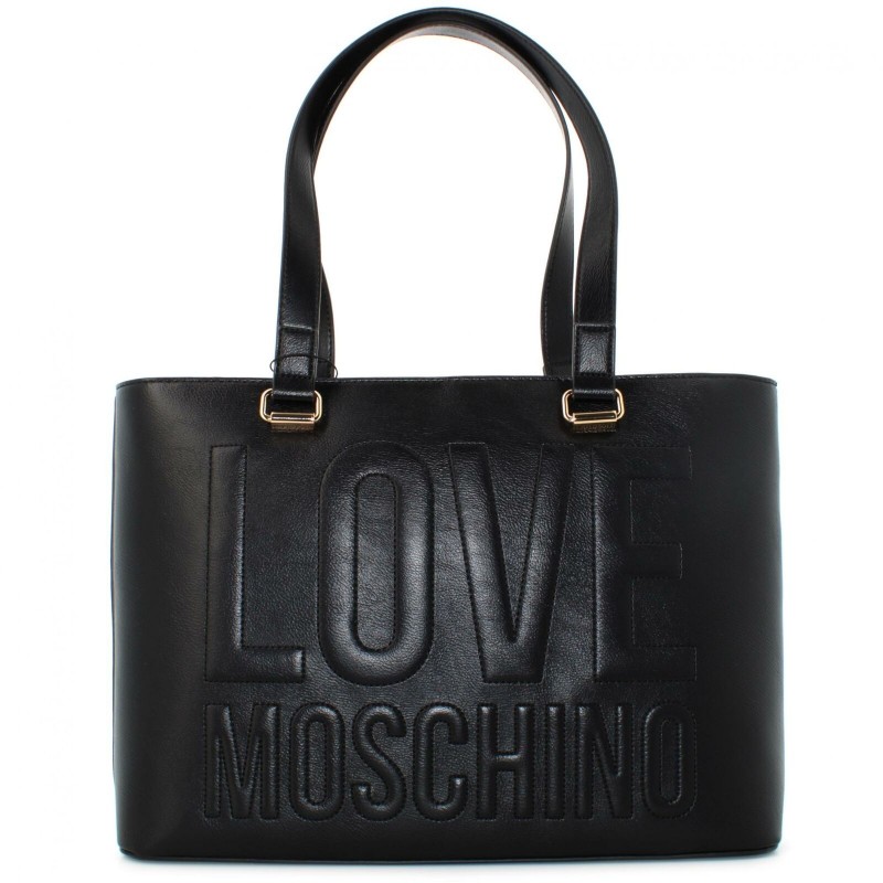 LOVE MOSCHINO - Borsa Shopping due manici - Nero