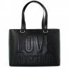 LOVE MOSCHINO Shopping bag two straps - Black