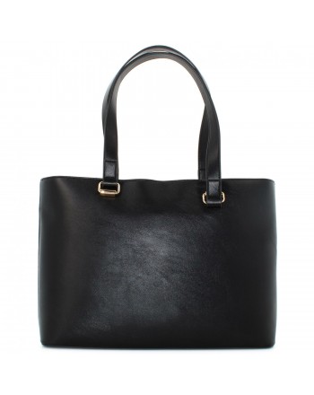 LOVE MOSCHINO Shopping bag two straps - Black