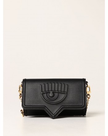 CHIARA FERRAGNI - Eyelike wallet bag - Black