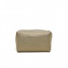 LOVE MOSCHINO - Ecoleather Necessaire Purse - Gold