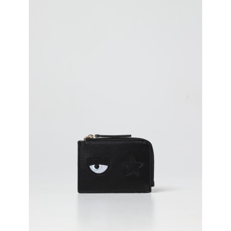 CHIARA FERRAGNI - Eyestar coin purse - Black