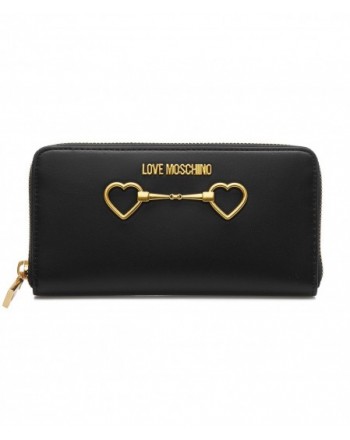 LOVE MOSCHINO - Hook Wallet - Black