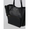 MICHAEL BY MICHAEL KORS - Freya bag in textured leather - Black