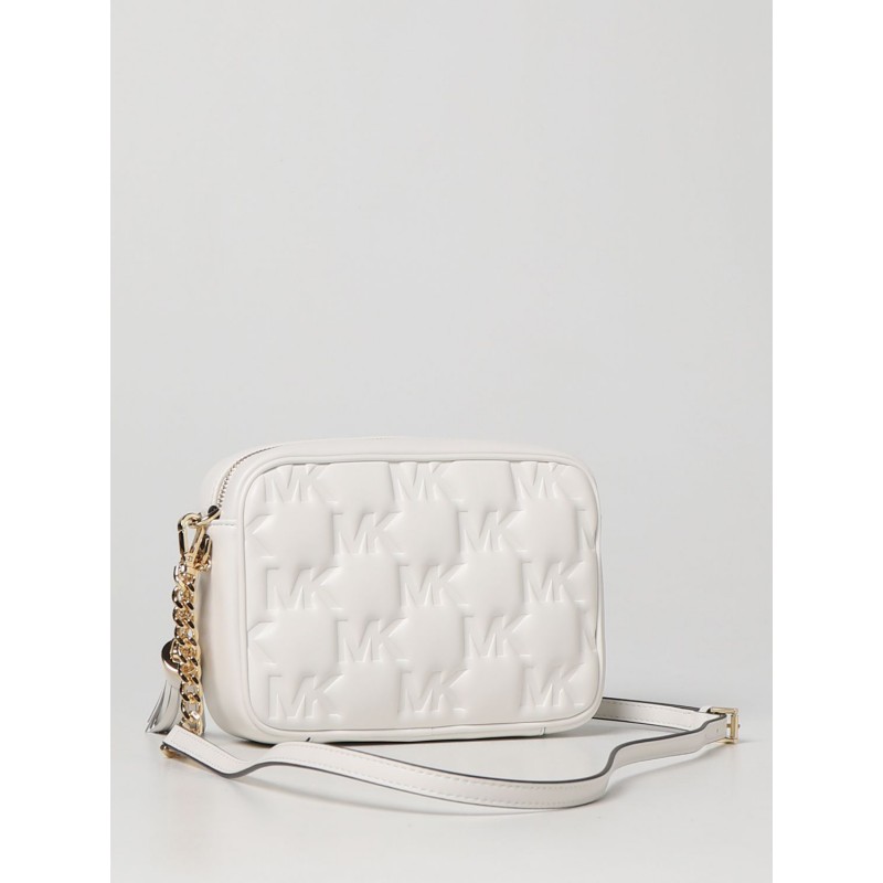 MICHAEL BY MICHAEL KORS - Leather camera bag - White