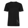S MAX MARA - BATTAGE Cotton T-Shirt - Black