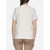 S MAX MARA - BATTAGE Cotton T-Shirt -  White Sand