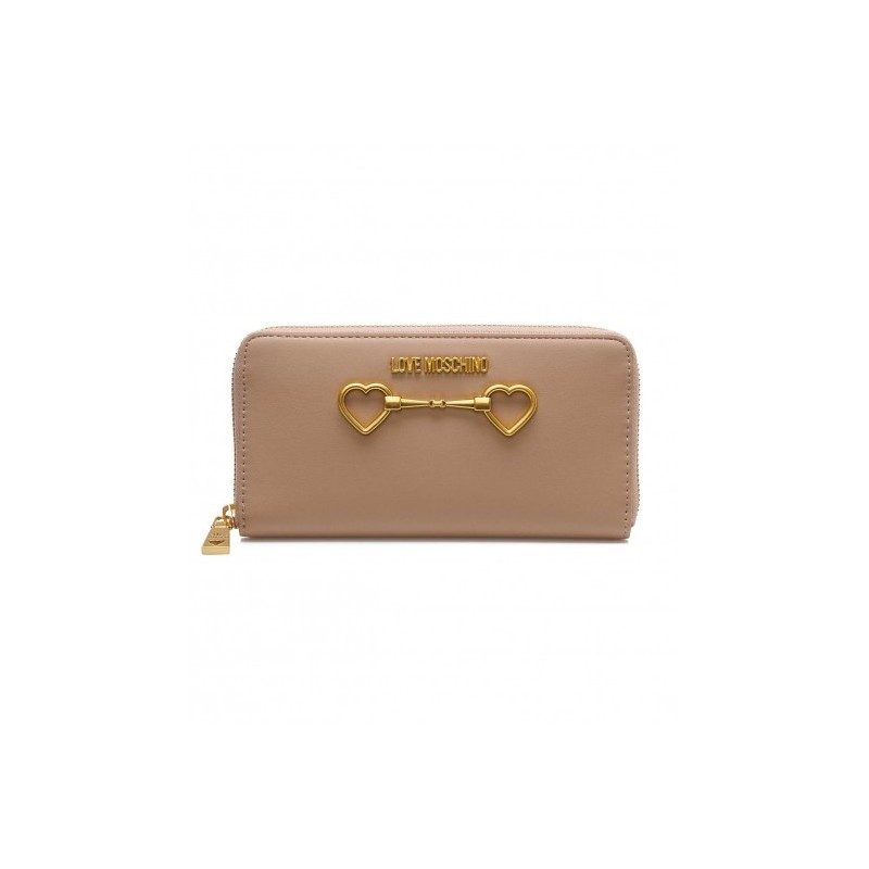 LOVE MOSCHINO - Hook Wallet - Natural/Nude