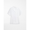 SPORTMAX - MAREMAR Cotton Poeline Shirt - White