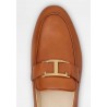 TOD'S - TIMELESS Leather Loafers - Cognac
