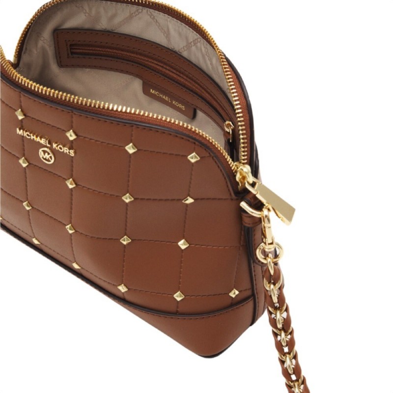 MICHAEL BY MICHAEL KORS - Jet Set leather bag with studs - Luggage