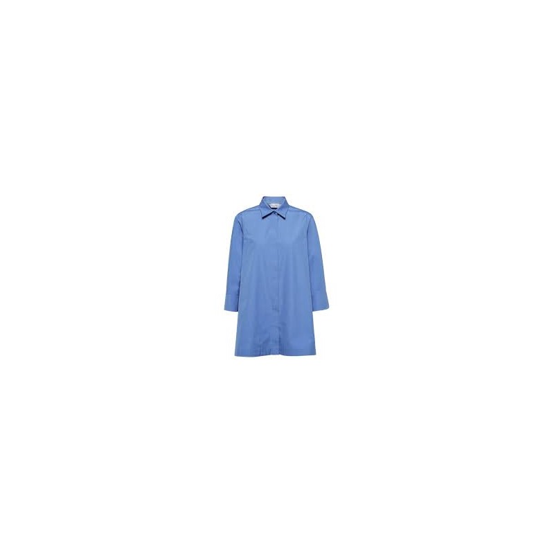 MAX MARA - ARICCIA Popeline Shirt - Light Blue