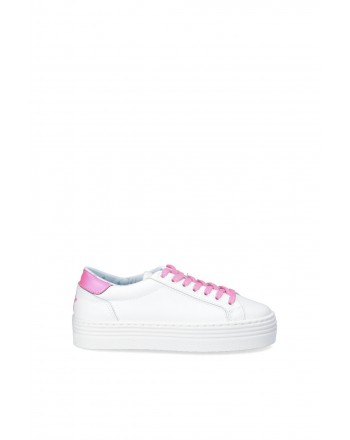 CHIARA FERRAGNI -  Sneakers TENNIS WHITE - Bianco/Rosa