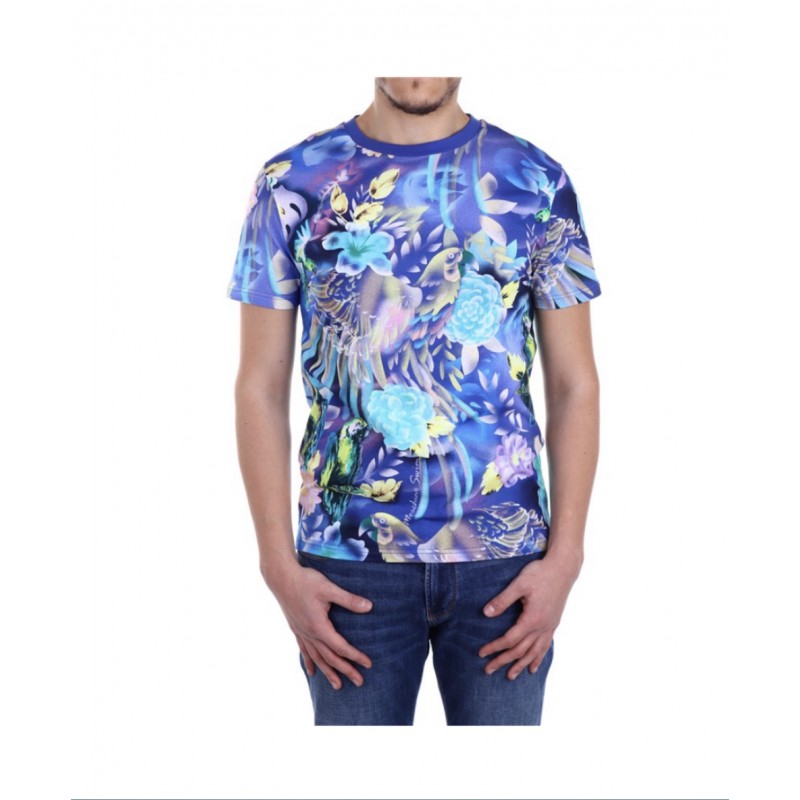 MOSCHINO SWIM - T-Shirt - Blue Fantasy