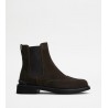TOD'S - Suede ankle boot XXM06H00MH0RE0S800 - Dark brown