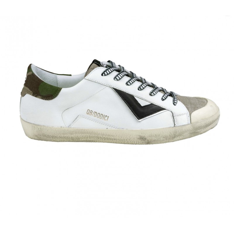 4B12 - Sneakers UPB96  - White/Mimetic
