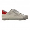4B12 - Suprime UC04 Sneakers - White / Red