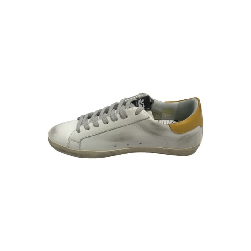 4B12 - Suprime UC05 Sneakers - White / Yellow