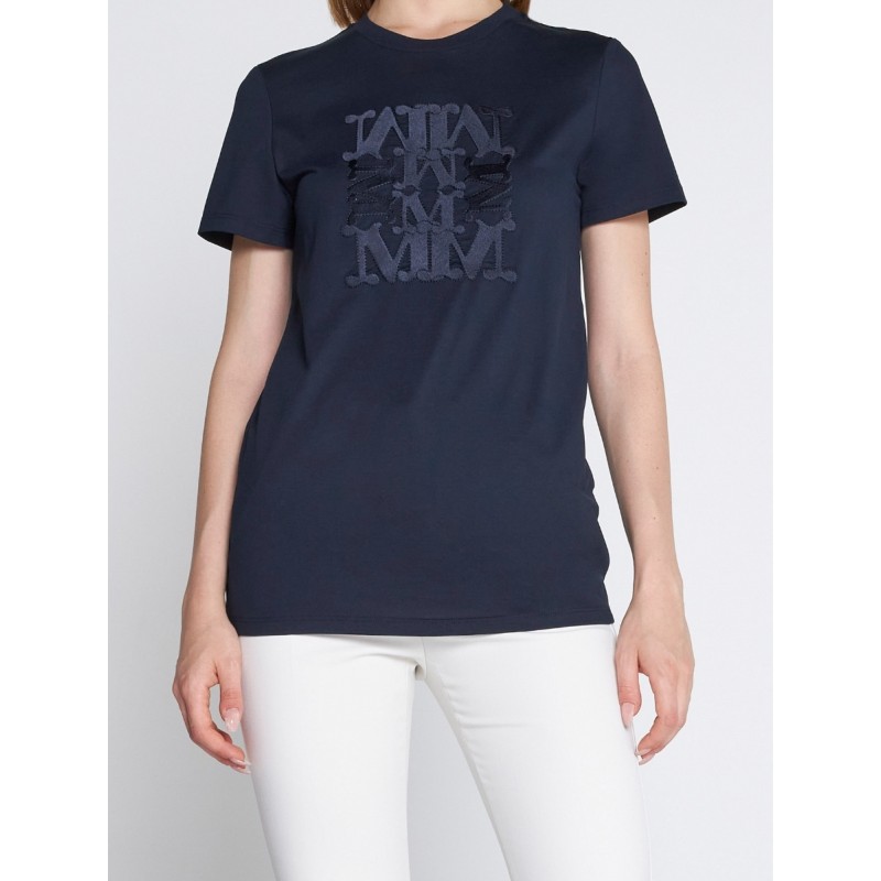 MAX MARA - PARK Cotton T-Shirt - Black