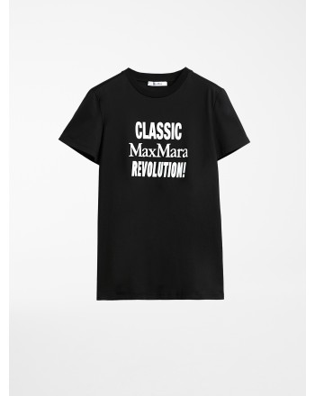 MAX MARA - GERARD Cotton T-Shirt - Black