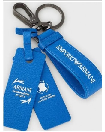 EMPORIO ARMANI - Pendant Keychain - Bluette