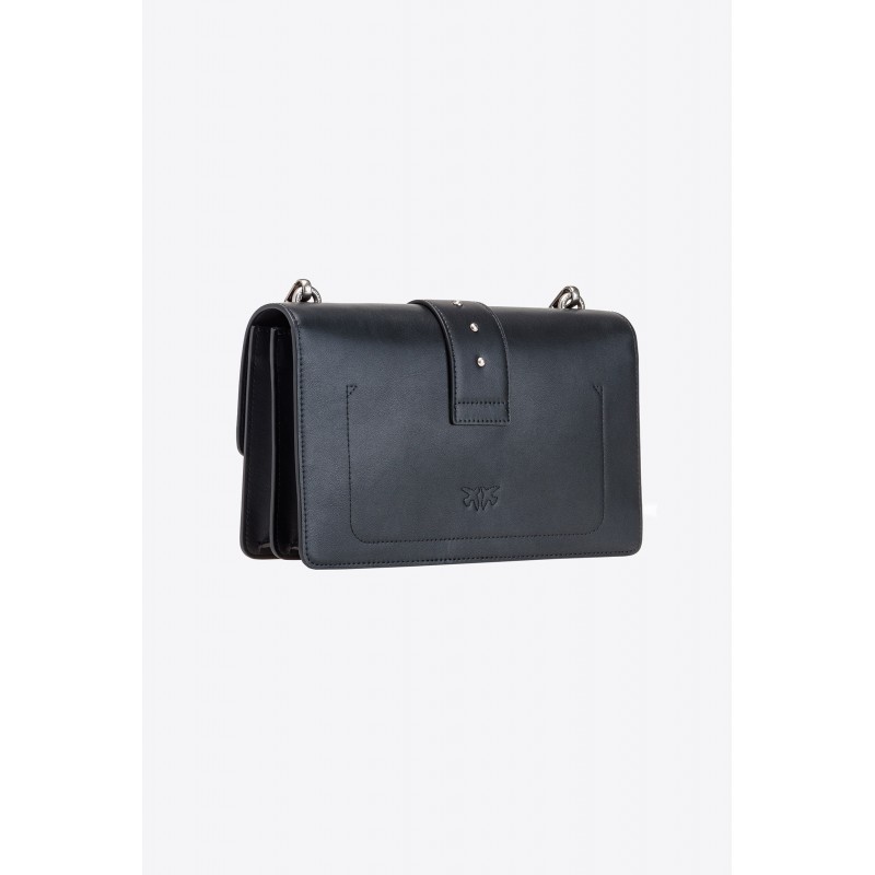 PINKO - CLASSIC ICON SIMPLY 15CL  Bag - Black Silver