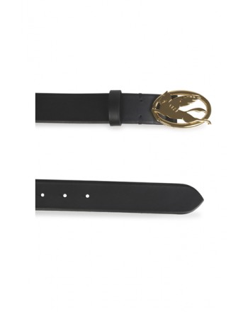 ETRO - Logo Leather Belt - Black