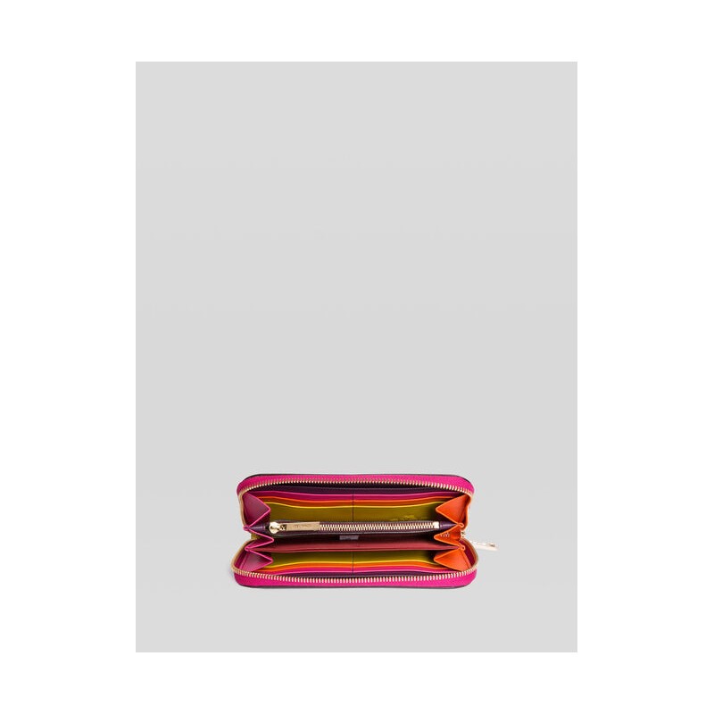 ETRO - Portafoglio Paisley Color Block - Multicolor