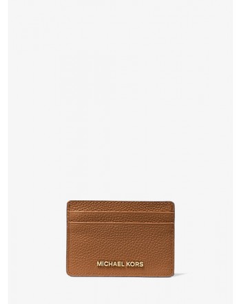 MICHAEL by MICHAEL KORS - Leather Credit Card Holder  - Luggage