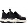TOD'S - Lurex Sneakers with Chain Detail - Black