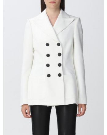 PHILOSOPHY di LORENZO SERAFINI - Doule Breasted Blazer with Matching Buttons - White
