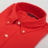 POLO RALPH LAUREN - Custom Fit Linen Shirt - Racing Red
