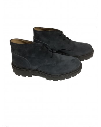 TOD'S - Desert boots in suede - Blue