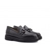 EMANUELLE VEE - NEW CRUST Loafers - Black