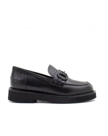 EMANUELLE VEE - NEW CRUST Loafers - Black