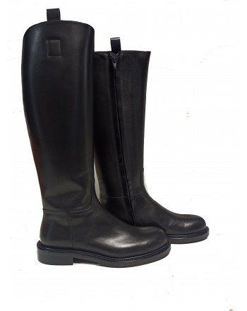 GUGLIELMO ROTTA  - PAMILA RANCH leather boot - Black