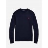 POLO RALPH LAUREN - Polo Ralph Lauren crewneck sweater with logo - Navy