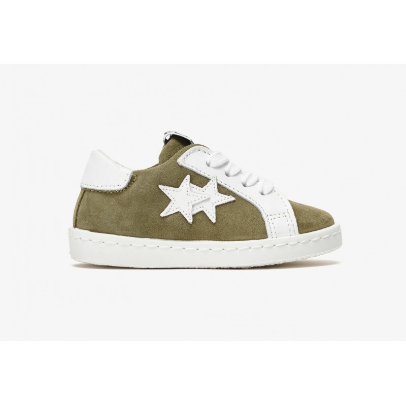 2 STAR- Sneakers 2SB2609-205 - Green / White