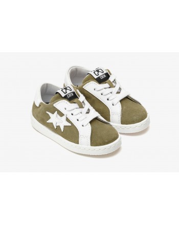 2 STAR- Sneakers 2SB2609-205 - Verde/Bianco