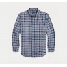 POLO RALPH LAUREN - Camicia Oxford a quadri Custom-Fit - Royal/Blue Multi