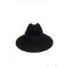 ICEBERG - Felt  Metallic  Logo Hat - Black