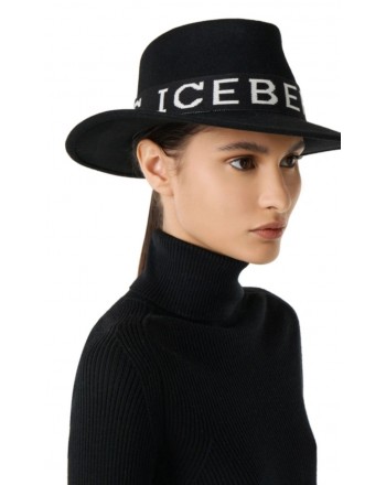 ICEBERG - Wool Hat - Black